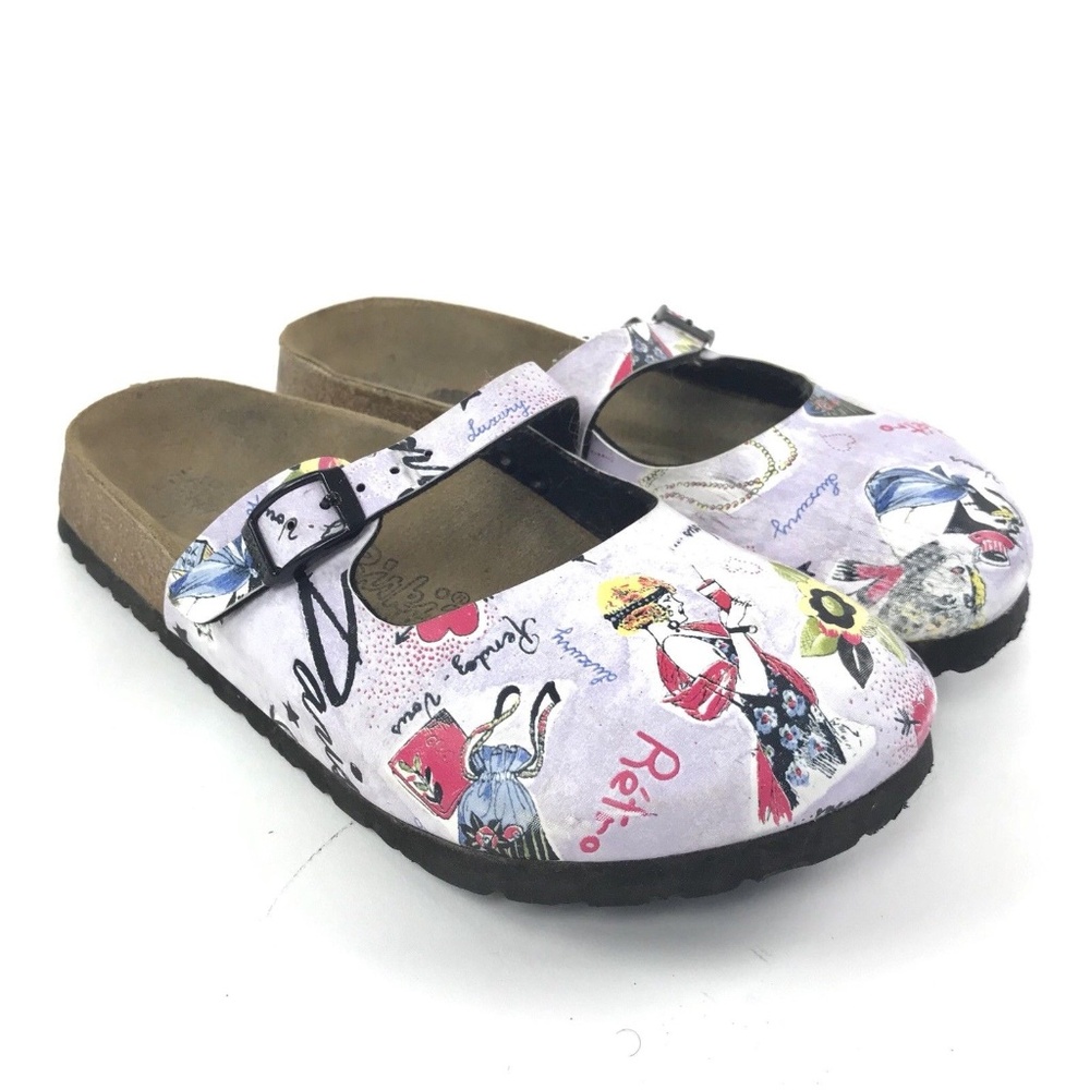 Birkenstock 'Birki's' Dorian Retro Clogs Mules